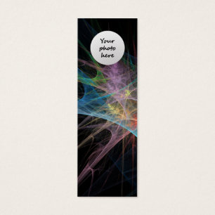 Cartes De Visite Art Abstrait Glace Arc-en-Ciel