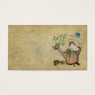 Cartes De Visite Artistique, Élégante- Poubelle d'eau- Jardin - 3