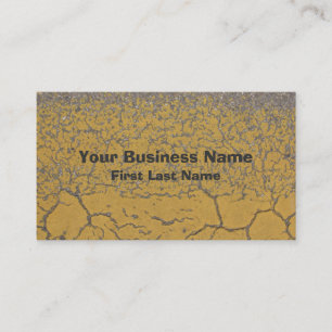 Cartes de visite artistiques gris jaune