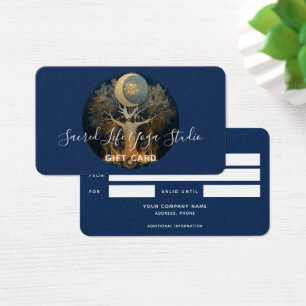 Cartes De Visite Ascension au Clair de Lune Conception de l'Arbre