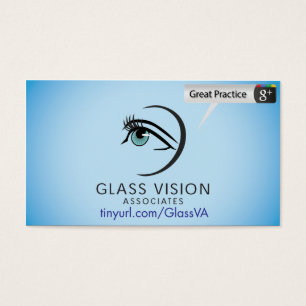Cartes De Visite Associés de verre de vision