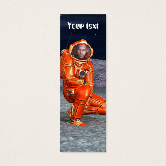 Cartes De Visite Astronaute (Devant)