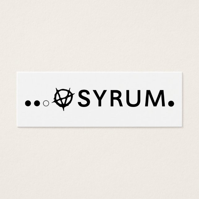 Cartes De Visite asyrum (Devant)