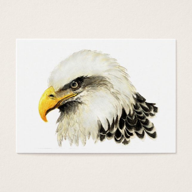 Cartes De Visite ATC Bald Eagle (Devant)