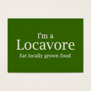 Cartes De Visite ATC de ~ de Locavore