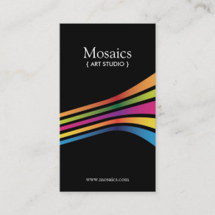 Cartes de visite audacieux et modernes