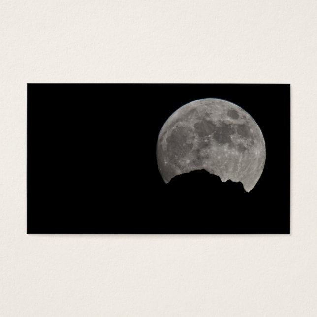Cartes De Visite AUGMENTATION DE Pleine lune #2 (Devant)