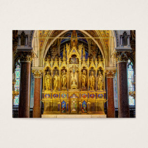 Cartes De Visite Autel Principal De Votivkirche, Vienne Autriche