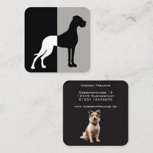Cartes de visite automatiques pour chiens