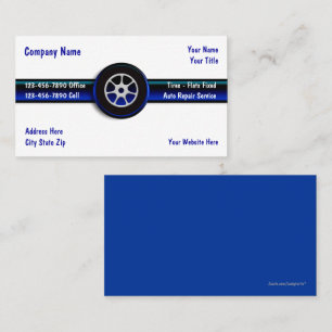 Cartes de visite automobiles