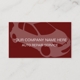 Cartes de visite automobiles