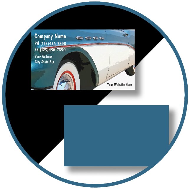 Cartes de visite automobiles (Créateur téléchargé)