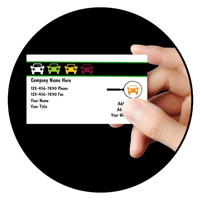 Cartes de visite automobiles (Créateur téléchargé)