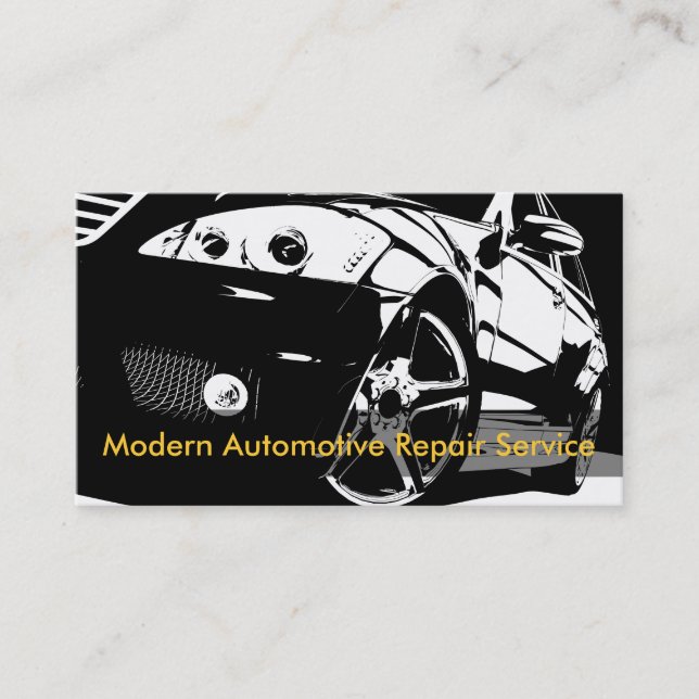 Cartes de visite automobiles (Devant)