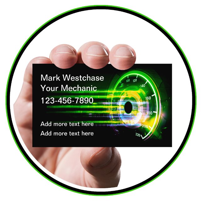 Cartes de visite automobiles les plus frais (Créateur téléchargé)