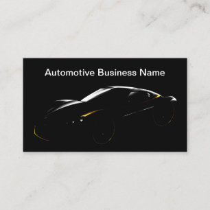 Cartes de visite automobiles tendance