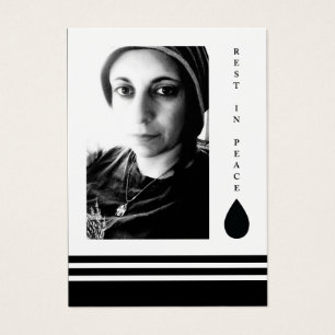 Cartes De Visite autre chose dans le drop de la paix