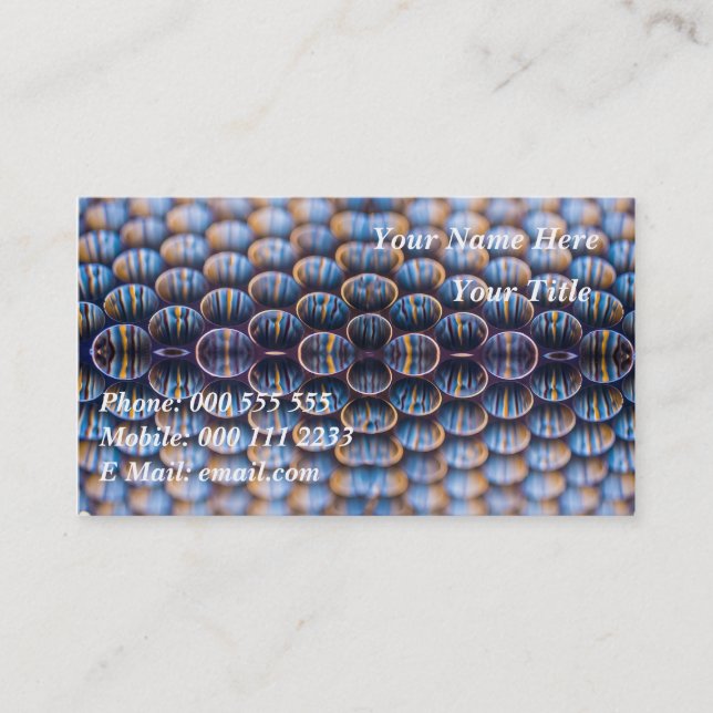 Cartes de visite avec design Honeypeb (Devant)