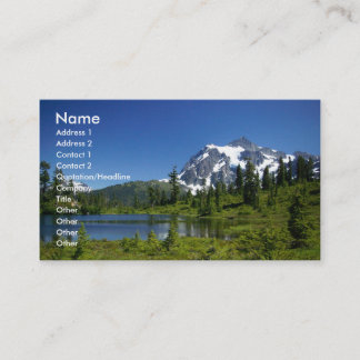 Cartes de visite avec photo