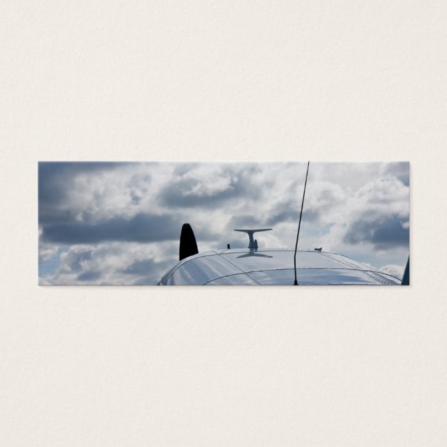 Cartes De Visite Avion (Devant)