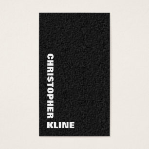 Cartes De Visite B101 noir