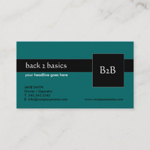 Cartes de visite - B2B
