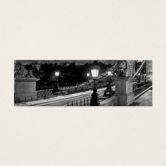 Cartes De Visite B&W Budapest (Devant)