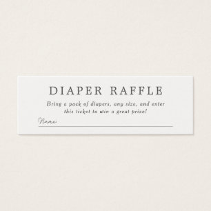 Cartes De Visite Baby shower Déchets Parties scintillant Rose Omb
