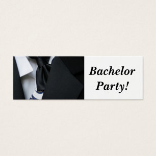 Cartes De Visite Bachelor Party