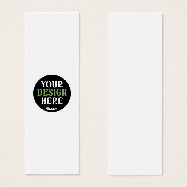 Cartes De Visite baiser personnalisé, unique, élégant et minimalist (Devant & derrière)