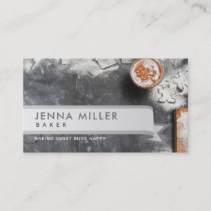Cartes de visite Baker Slogans