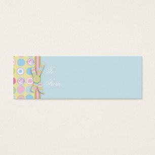 Cartes De Visite Balise 2 de cadeau Sweet Bunny Skinny
