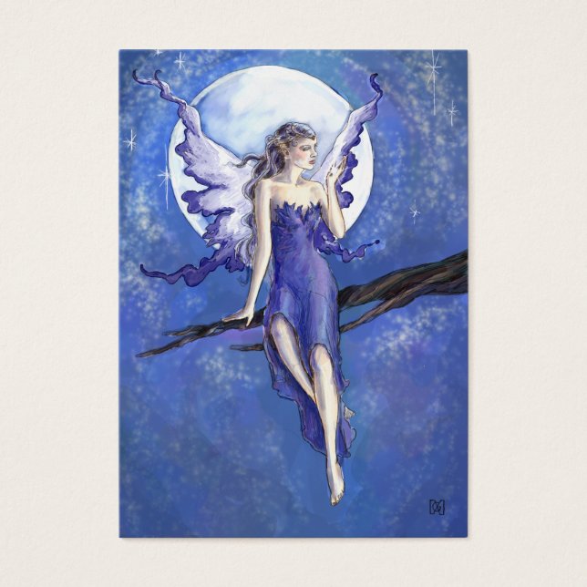 Cartes De Visite Balise Cadeau de nuit de mi-été (Devant)