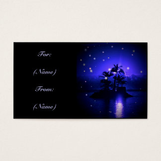 Cartes De Visite Balise Cadeau de nuit magique