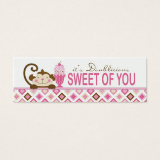 Cartes De Visite Balise cadeau de Twin the Fun GIRLS TY Skinny