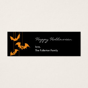 Cartes De Visite Balise Cadeau d'Halloween