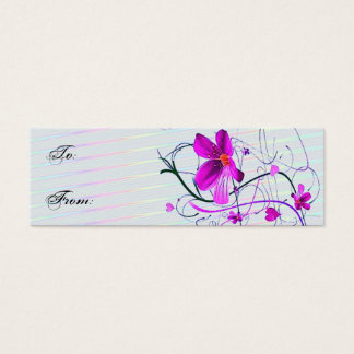 Cartes De Visite Balise cadeau floral
