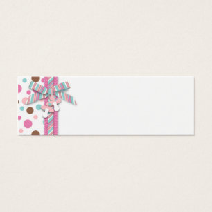 Cartes De Visite Balise cadeau Girl Skinny FP 2