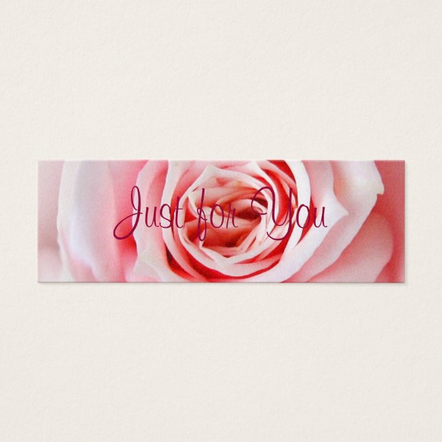 Cartes De Visite Balise cadeau Just for You (Devant)