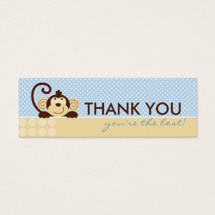 Cartes De Visite Balise Cadeau Mod Monkey TY Skinny