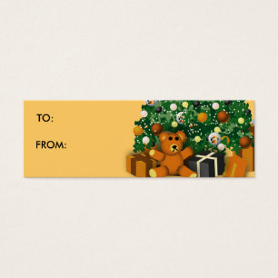 Cartes De Visite Balise cadeau Ours Gay #1