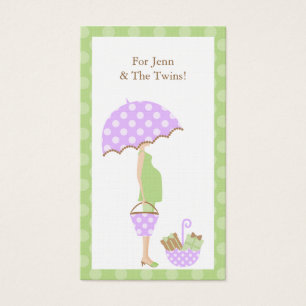 Cartes De Visite Balise cadeau personnalisé baby shower