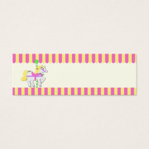 Cartes De Visite Balise Cadeau Ponies peintes