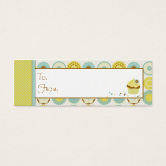 Cartes De Visite Balise cadeau Sweet Retro Skinny