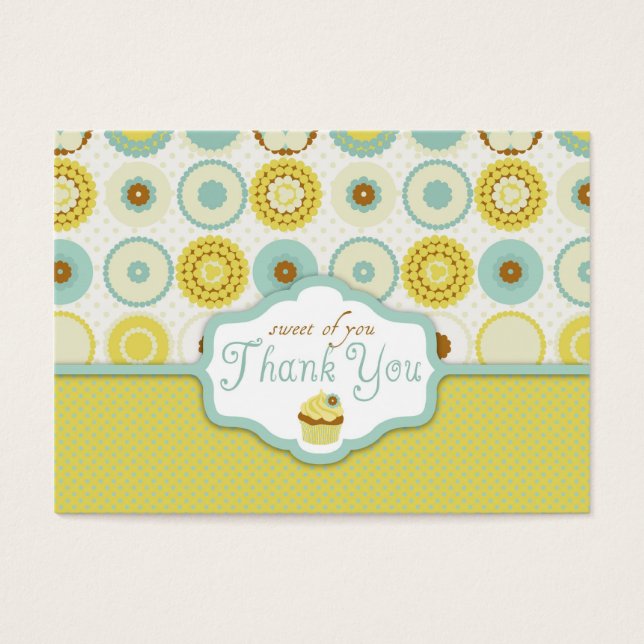 Cartes De Visite Balise cadeau Sweet Retro TY (Devant)