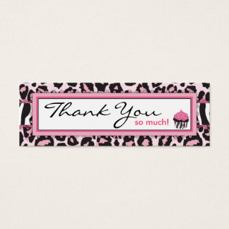 Cartes De Visite Balise cadeau Wild Cupcake WP TY Skinny