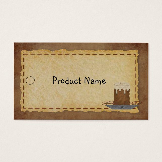 Cartes De Visite Balise de blocage de bougie principale (Devant)