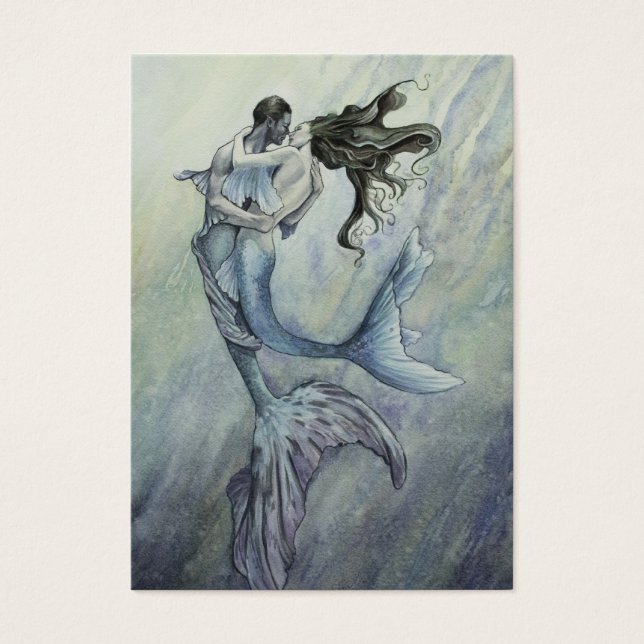 Cartes De Visite Balise de cadeau Kiss (Devant)