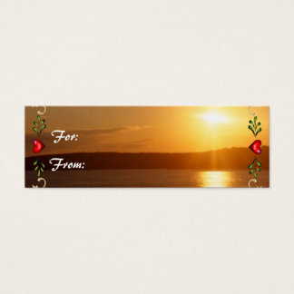 Cartes De Visite Balise de cadeau Lovely Sunshine