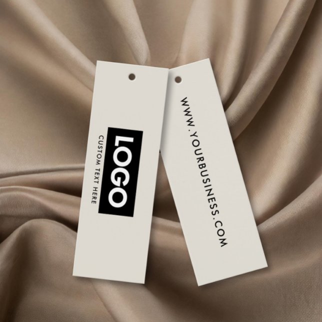 Cartes De Visite Balise de Étiquette du logo d'entreprise moderne (Créateur téléchargé)